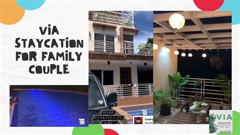 VIA STAYCATION IN ANTIPOLO CITY (RIZAL) .